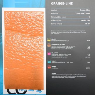 CO-PRO ORANGE-LINE laminaat 15m2