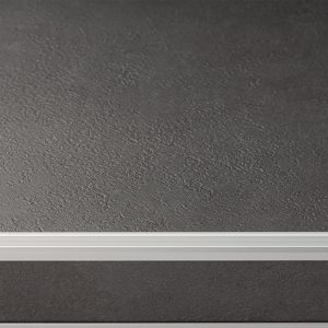 trapprofielset pvc zilver 4x130cm