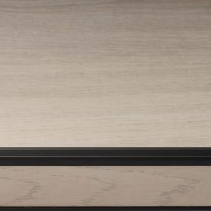 trapprofielset pvc zwart 4x130cm.