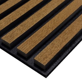 Akoestische wandpaneel geolied eiken 260 cm x 52,6 cm