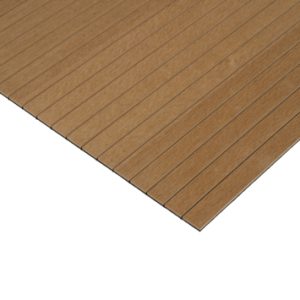 Akoestisch wandpaneel flexibel geolied eiken 260 cm x 52,5 cm per 2 stuks
