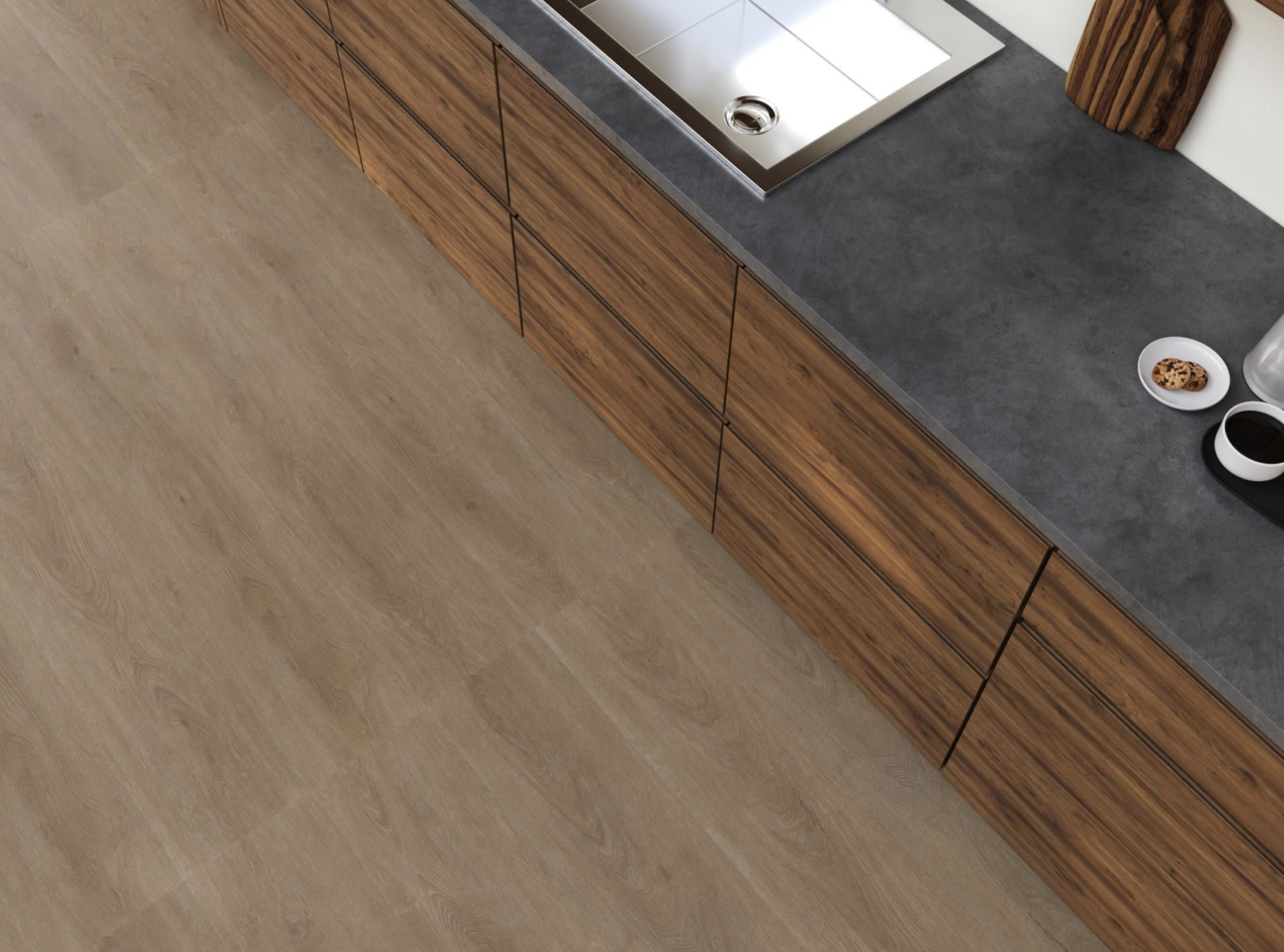 Floorlife Parramatta dark oak PVC-Plak - Afbeelding 2